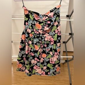 H&M Strapless mini dress